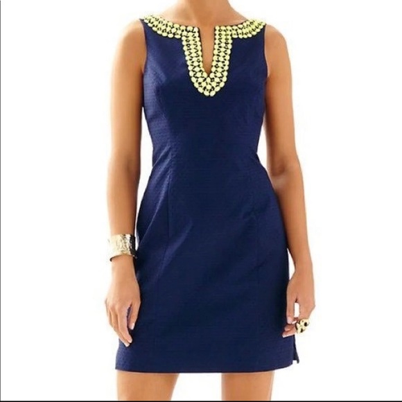 Lilly Pulitzer Dresses & Skirts - Lilly Pulitzer Blaire beaded shift dress